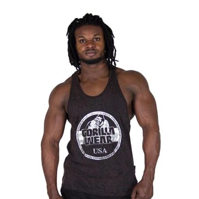 Gorilla Wear Mill Valley Tank Top Black, L