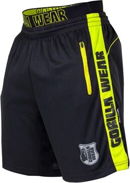 Gorilla Wear Shelby Shorts Black/neon Lime, L