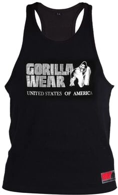 Gorilla Wear Classic Tank Top Black/silver, Xxxl