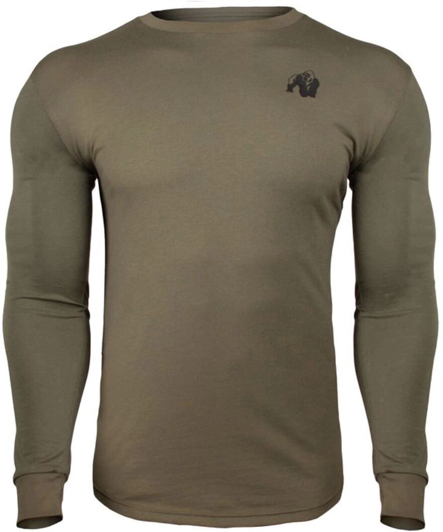 Gorilla Wear Williams Longsleeve, Army Green, Xxxxxl