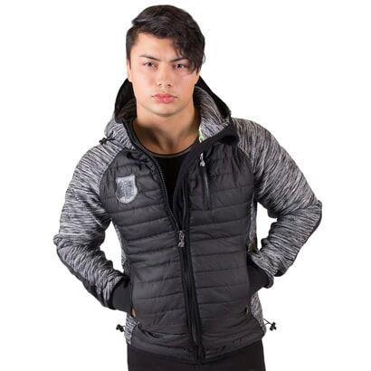 Gorilla Wear Paxville Jacket Black Grey, L