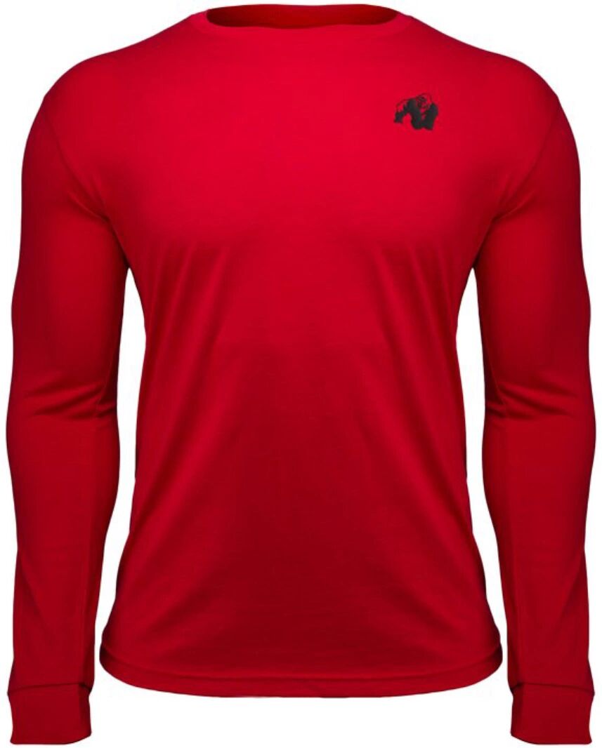 Gorilla Wear Williams Longsleeve, Red, L