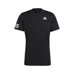 Adidas Club 3-Stripes Tee Men Black, M