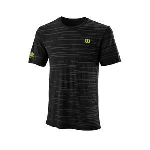 Wilson Kaos Rapide Seamless Crew Black, S