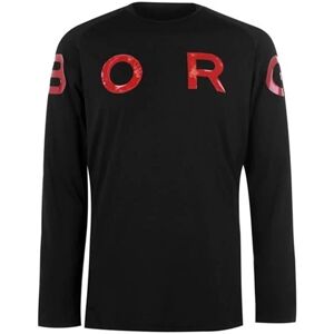 Björn Borg LS Tee Ante Black/Red, M