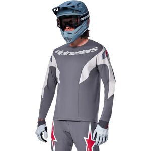 Alpinestars A-Supra Race Jersey - Long Sleeve Dark Gray - Publicité