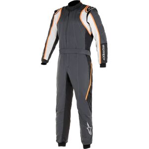 Alpinestars GP Race V2 Combinaison Anthracite/white/orange, Taille: 46 - Publicité