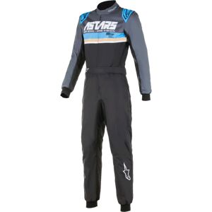 Alpinestars KMX-9 V3 Graphic 4 Combinaison Black/cyan/yellow Fluo, Taille: 48 - Publicité