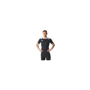 Adidas Maillot De Rugby 3-Stripes Noir - Taille : L - Publicité