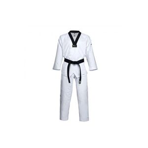 Adidas Dobok Taekwondo Adi-Fighter Prime green-160-Blanc - Publicité