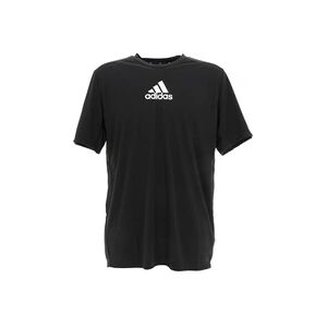 adidas GM2126 M 3S Back TEE T-Shirt Mens Black/White L - Publicité