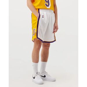 NBA Swingman Shorts Los Angeles Lakers 2009-10 men Sport & Team Shorts white en taille:L