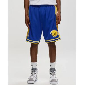 NBA SWINGMAN SHORTS GOLDEN STATE WARRIORS ROAD 1995-96 men Sport & Team Shorts blue en taille:XXL