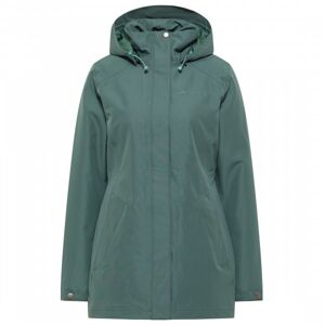 - Women's Jalama Coat - Manteau taille 34, vert olive/turquoise