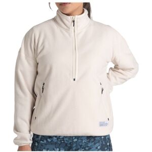 - Women's CO2 Renu Half Zip - Pull polaire taille 42, blanc