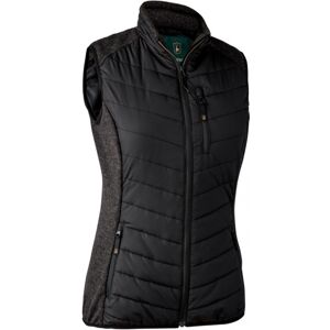 - Women's Caroline Padded Waistcoat - Gilet synthétique taille 42, noir