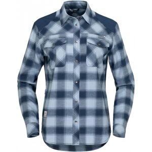 - Women's Svalbard Flannel Shirt - Chemise taille XS, gris/bleu