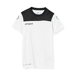 Uhlsport Offense 23 Poly T-Shirt de Football pour Homme, Homme, , Noir/Anthracite/Citron Vert, 116 cm - Publicité