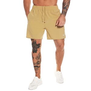 MOVEUP Short de Course Homme Séchage Rapide Sport Pantalon Court avec Poche Zippé Short Course à Pied Léger - Publicité