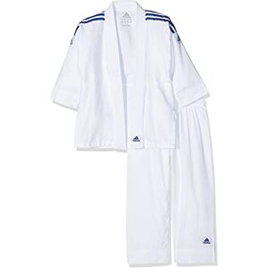 Adidas Tenue Kimono de Judo Evolution J200 T120/130- ADIJ200E Blanc FR : M (Taille Fabricant : 120/130) - Publicité