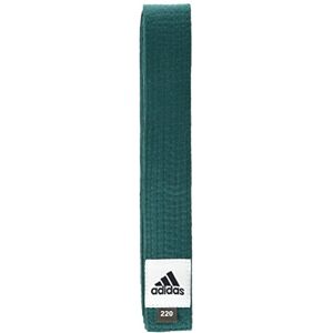 Adidas ADIB220D Ceinture pour kimono Modèle Club en piqué de coton, Vert - Publicité