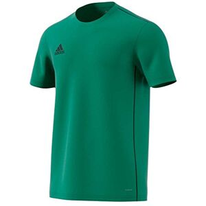 Adidas Core 18 Training Jersey Maillot d'entraînement Homme Vert/Noir FR : M (Taille Fabricant : M) - Publicité