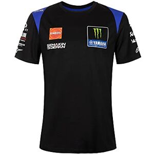 VR 46 Homme Réplique Yamaha Monster Team 2022 T Shirt, Noir, L EU