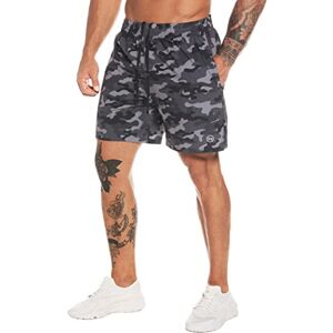 MOVEUP Short de Course Homme Séchage Rapide Sport Pantalon Court avec Poche Zippé Short Course à Pied Léger - Publicité