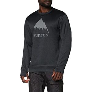 Burton Oak Sweatshirt Homme, True Black Heather, XS - Publicité