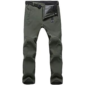 Générique Pantalon De Pluie Homme Hiver Pantalon De Décontractés pour Outdoor Ski Vent Et Respirant Impermeable Hommes Chaud Pantalon Randonnée Homme Elastique avec Poche Zippée Pantalon Sport Homme Pant - Publicité