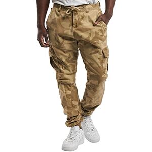 Urban Classics Camo Cargo Jogging Pants Pantalons, Camouflage Sable, 30W Homme - Publicité