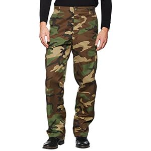 Mil-Tec Pantalon Camouflage US Type BDU Ranger Woodland - Publicité