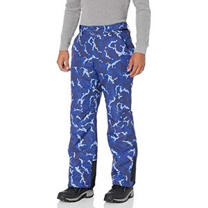 Amazon Essentials Pantalon de Ski Isolant et Résistant à L’Eau Homme, Bleu Camouflage, XL - Publicité