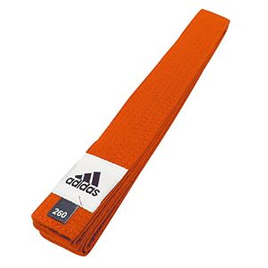 Adidas ADIB220D Ceinture pour kimono Modèle Club en piqué de coton, Orange - Publicité