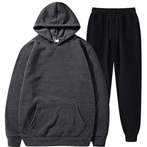 AYAZER Survêtements Homme, Ensemble Sport Sweat à Zippé Veste à Manches Longues et Pantalon de Jogging Ensemble Jogging Pantalon Sport Homme survêtements Pantalon Jogging Hommes 3xl Gris XXL - Publicité