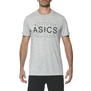 Asics GPX Top, Homme gris chiné (Heather Grey) Taille XXL - Publicité