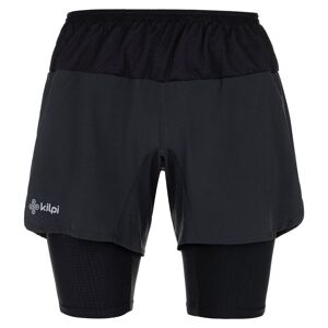 Short 2 en 1 Kilpi Bergen Noir M Homme