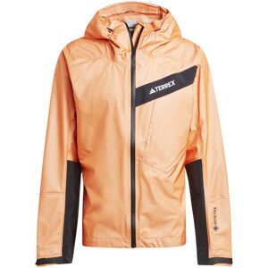 Veste imperméable adidas Terrex Techrock Light Gore-tex Active Orange - Publicité