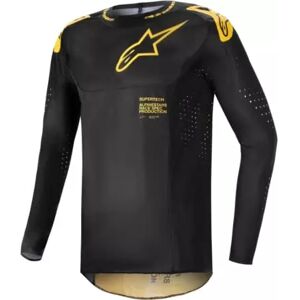 Maillot Cross Alpinestars Supertech Ward Noir Jaune - Publicité