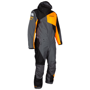 KLIM Combinaison Klim Railslide Noir-Strike Orange -