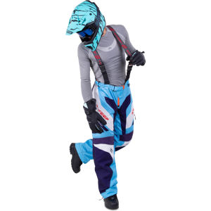 Pantalon Sweep Racing Division 2.0Bleu-Orange-Blanc-Vert -