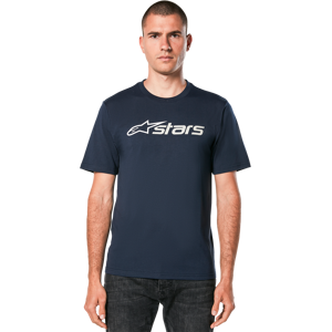 Alpinestars T-Shirt Alpinestars Blaze 2.0 CSF Bleu Marine-Blanc-Gris -