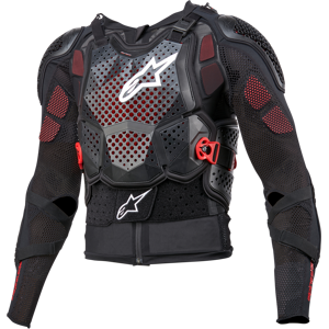 Gilet de Protection Alpinestars Bionic Tech V3 Noir-Blanc-Rouge - - Publicité