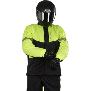 Veste de Pluie Alpinestars Hurricane Jaune-Noir - - Publicité