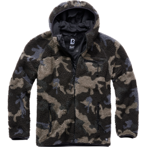 Veste Brandit Teddyfleece Worker Camouflage Fonce -