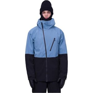 686 Mns Hydra Thermagraph Jacket - Bleu / Noir - taille XL 2024 Noir / Blanc 130 Homme - Publicité