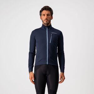 Castelli Go Jacket - Veste vélo homme Savile Blue L - Publicité