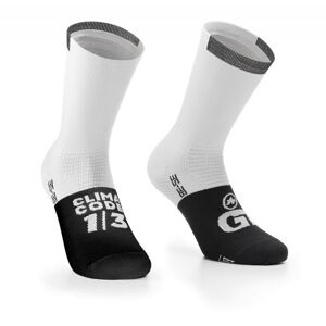 Assos GT Socks C2 - Chaussettes vélo Holy White 39 - 42 - Publicité