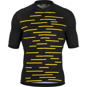Mavic Cosmic - Maillot vélo homme Black / Yellow / Mavic XL - Publicité