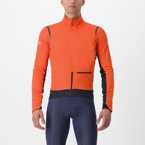 Castelli Alpha Doppio RoS Jacket - Veste vélo homme Red Orange / Black Reflex / Black M - Publicité